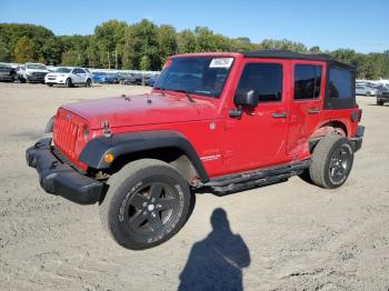  Salvage Jeep Wrangler