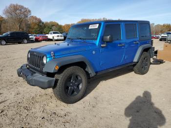  Salvage Jeep Wrangler