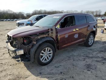  Salvage Toyota Highlander