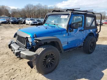  Salvage Jeep Wrangler