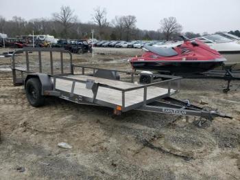  Salvage Utility Flatbed Tr