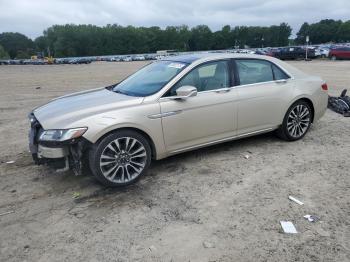  Salvage Lincoln Continental