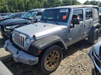  Salvage Jeep Wrangler
