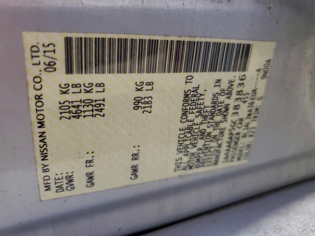 Nissan Maxima 3.5s Image 11