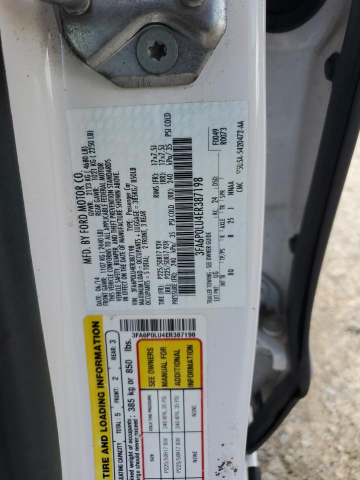 Ford Fusion Se Hybrid Image 8