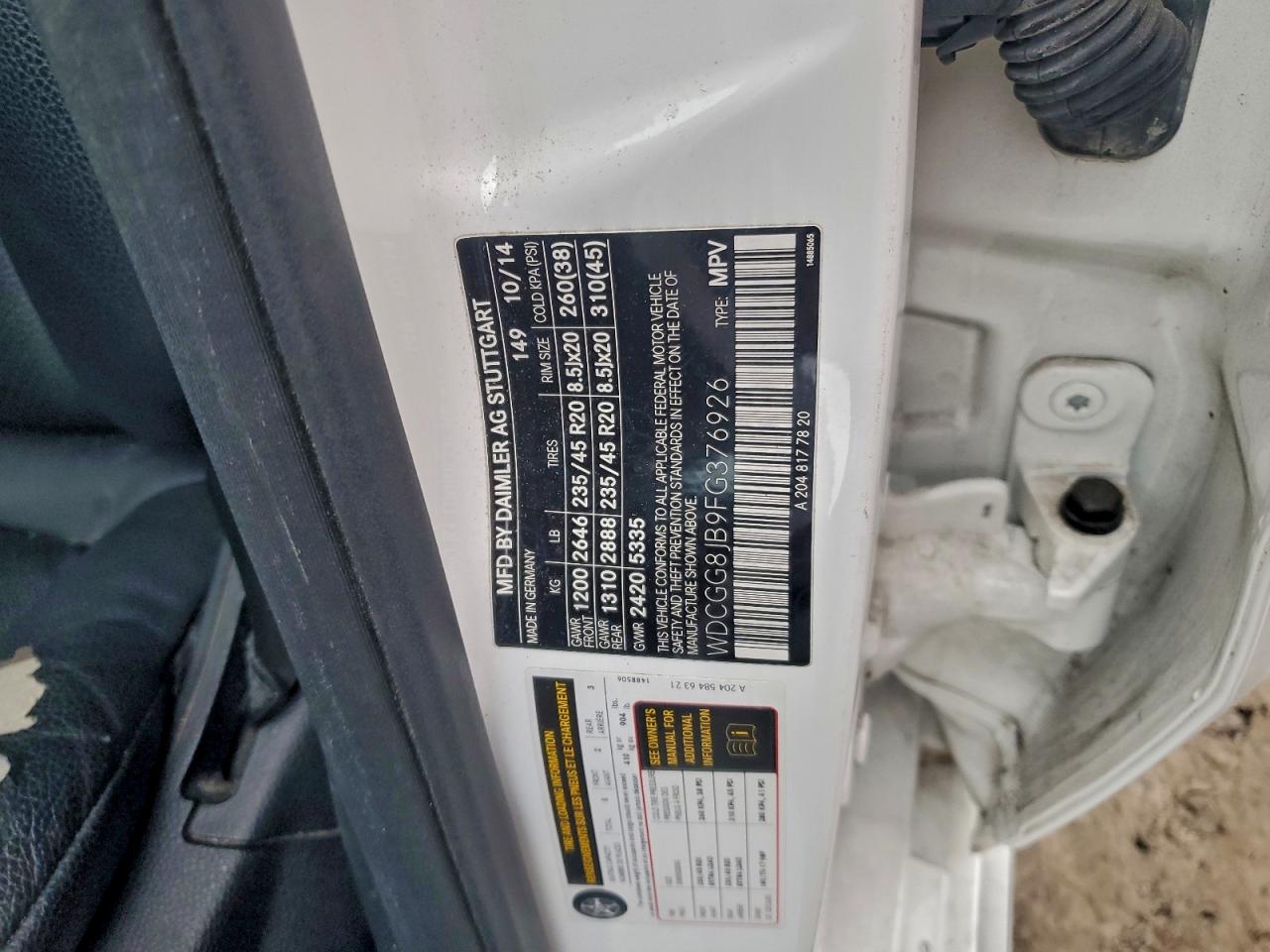 Mercedes-Benz GLK 350 4matic Image 12