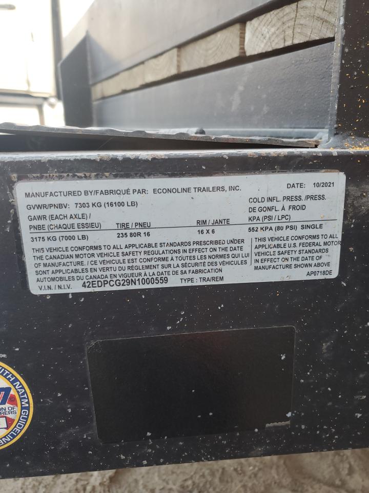 Econoline Trailer Image 3