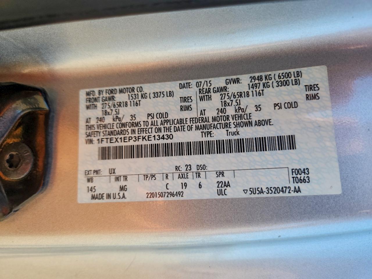 Ford F-150 Super Cab Image 11