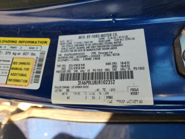 Ford Fusion Se Hybrid Image 4