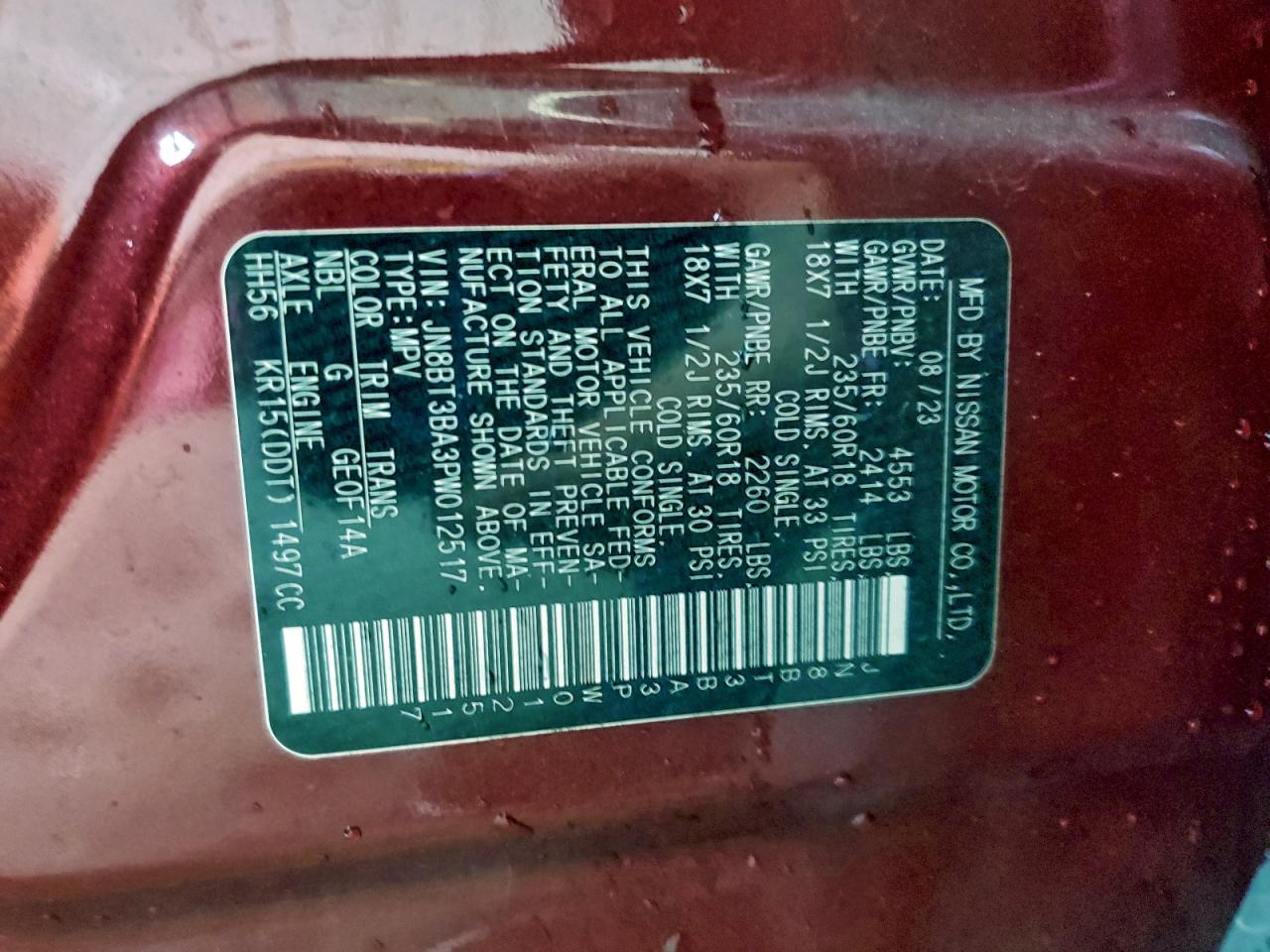 Nissan Rogue Sv Image 6