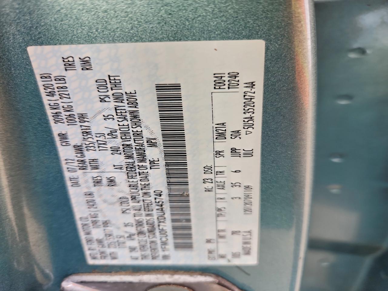 Ford Escape S Image 12