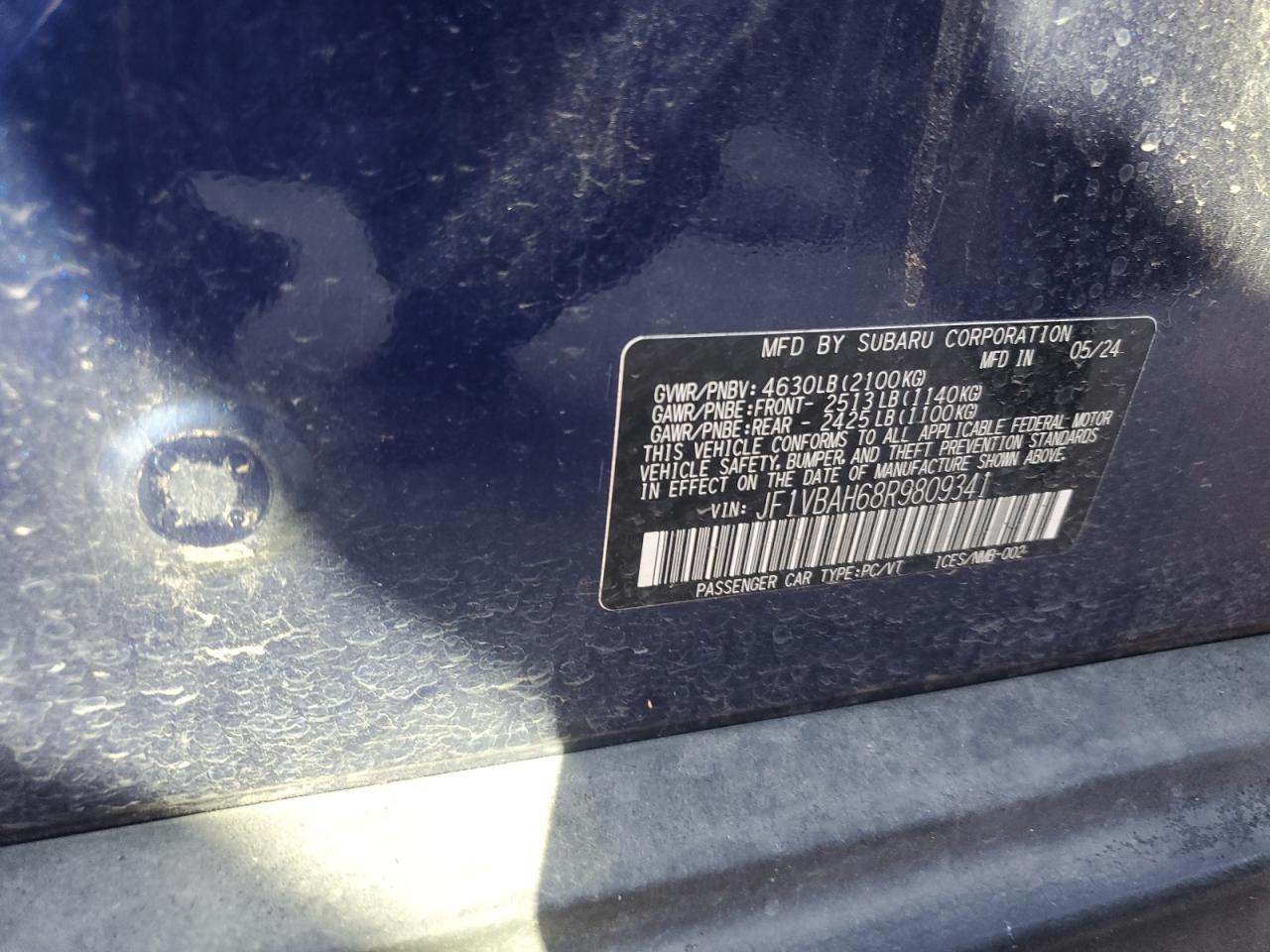 Subaru WRX Premium Image 12