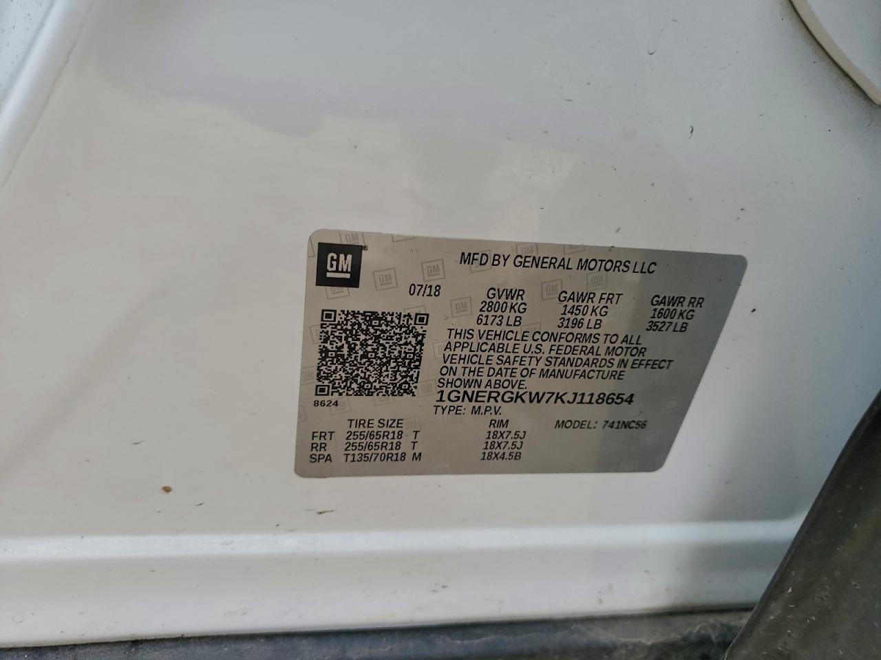 Chevrolet Traverse Lt Image 8