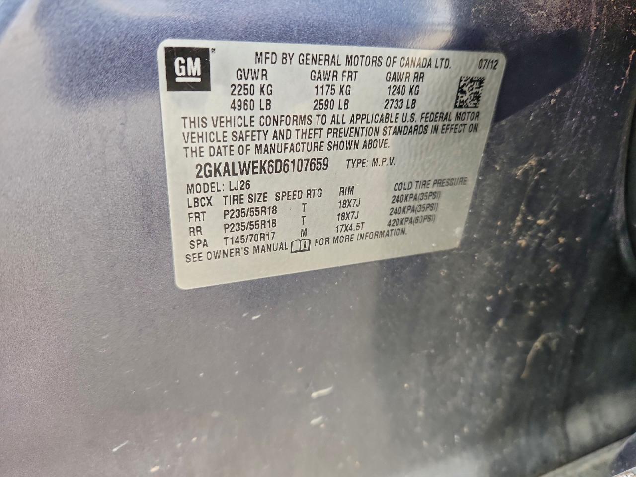 GMC Terrain Slt Image 9