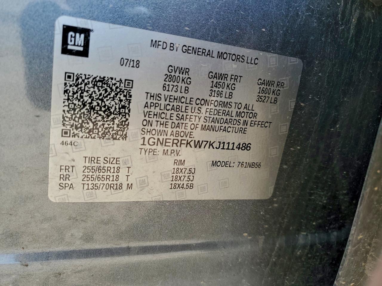 Chevrolet Traverse Ls Image 12