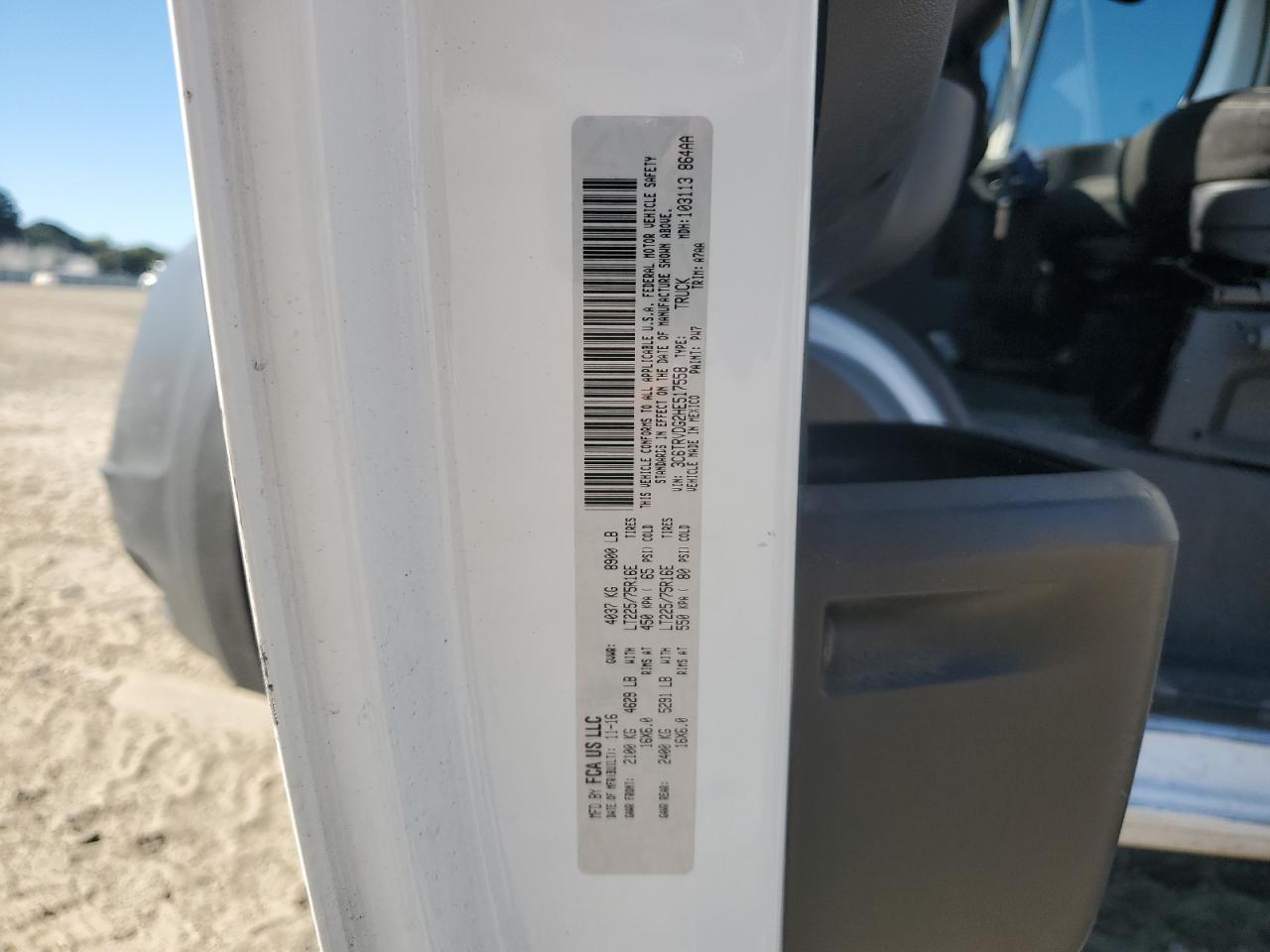 Ram Promaster 2500 High Image 6