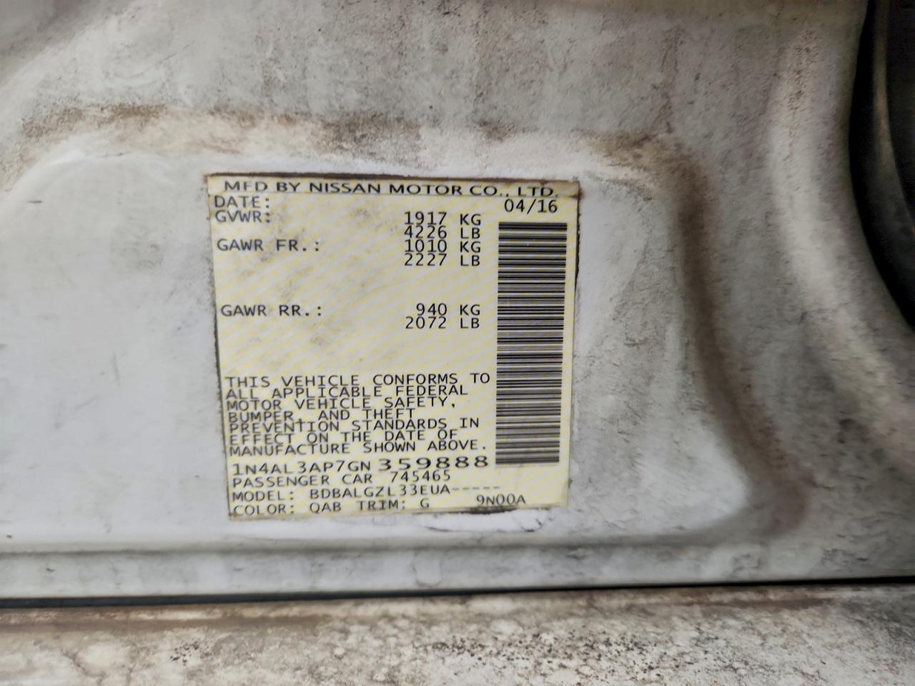 Nissan Altima 2.5 Image 2