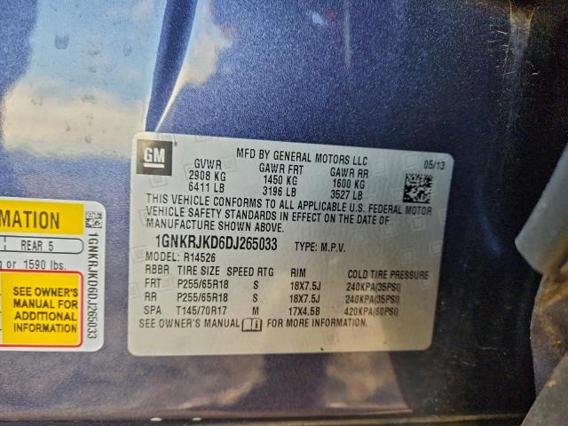 Chevrolet Traverse Lt Image 8