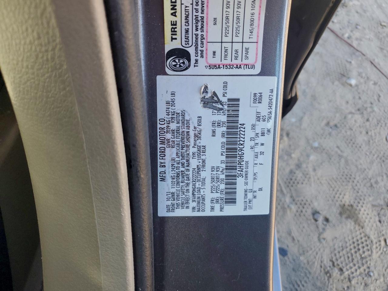 Ford Fusion Se Image 12