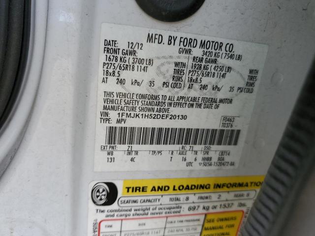 Ford Expedition El Xlt Image 13