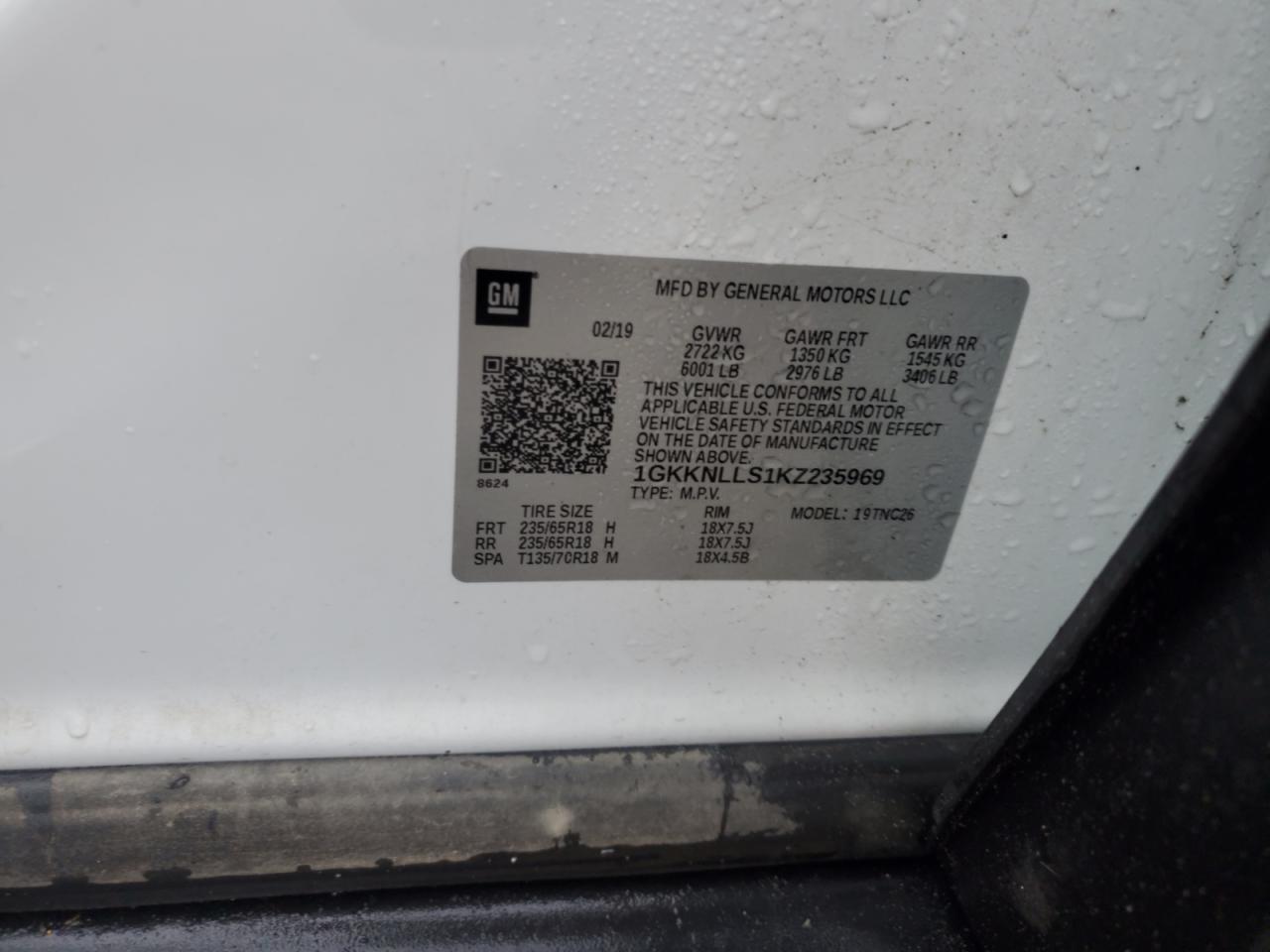 GMC Acadia Sle Image 9