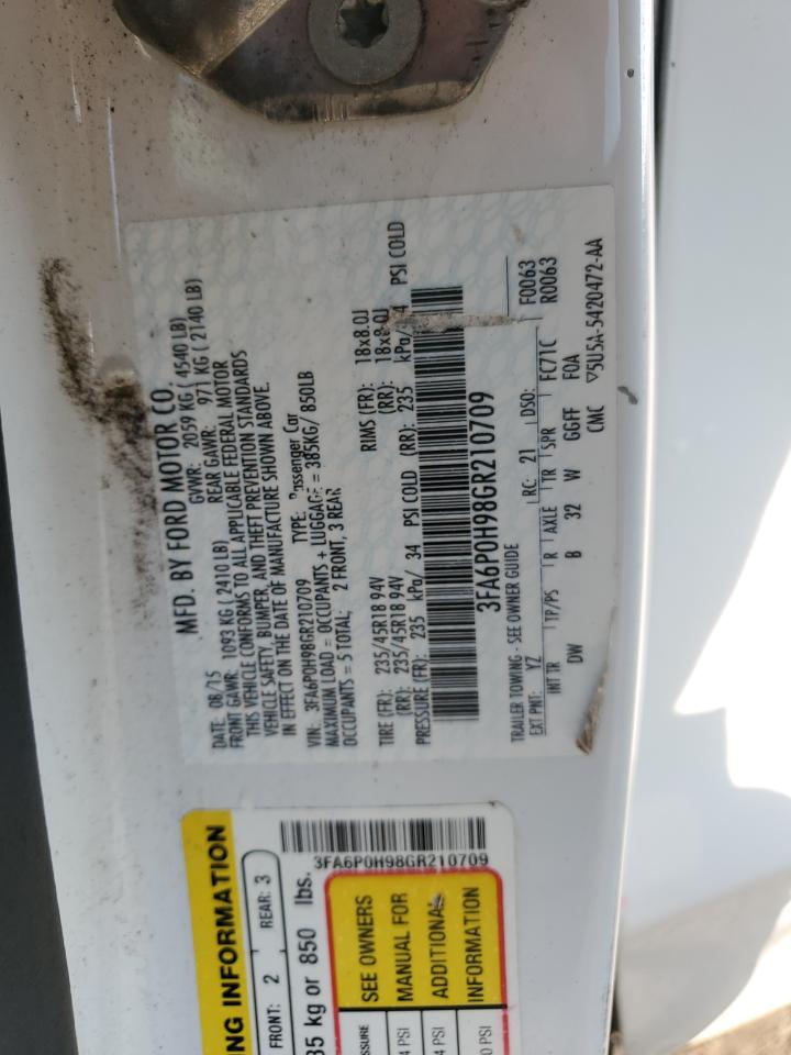 Ford Fusion Se Image 4